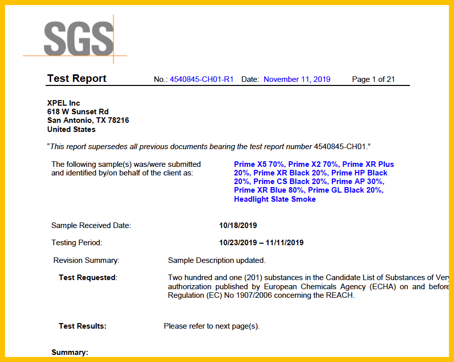 瑞士权威机构 SGS